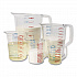 Bouncer Measuring Cup, 16 oz, Plastic, Clear (3215CLE)