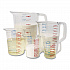 Bouncer Measuring Cup, 32 oz, Plastic, Clear (3216CLE)