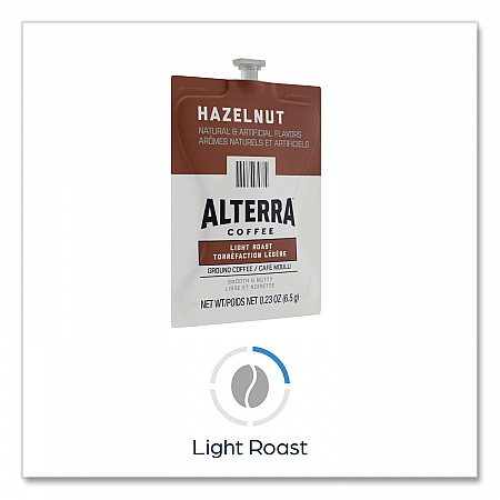 Alterra Hazelnut Coffee Freshpack, 40/Carton (48722)