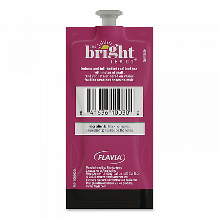 The Bright Tea Co. English Breakfast Black Tea Freshpack, 40/Carton (48724)