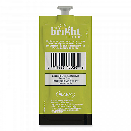 The Bright Tea Co. Green with Jasmine Tea Freshpack, 40/Carton (48723)