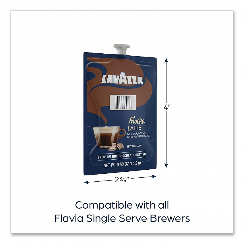 Lavazza Mocha Latte, 72/Carton (48690)