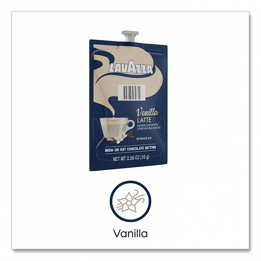 Lavazza Vanilla Latte, 72/Carton (48689)