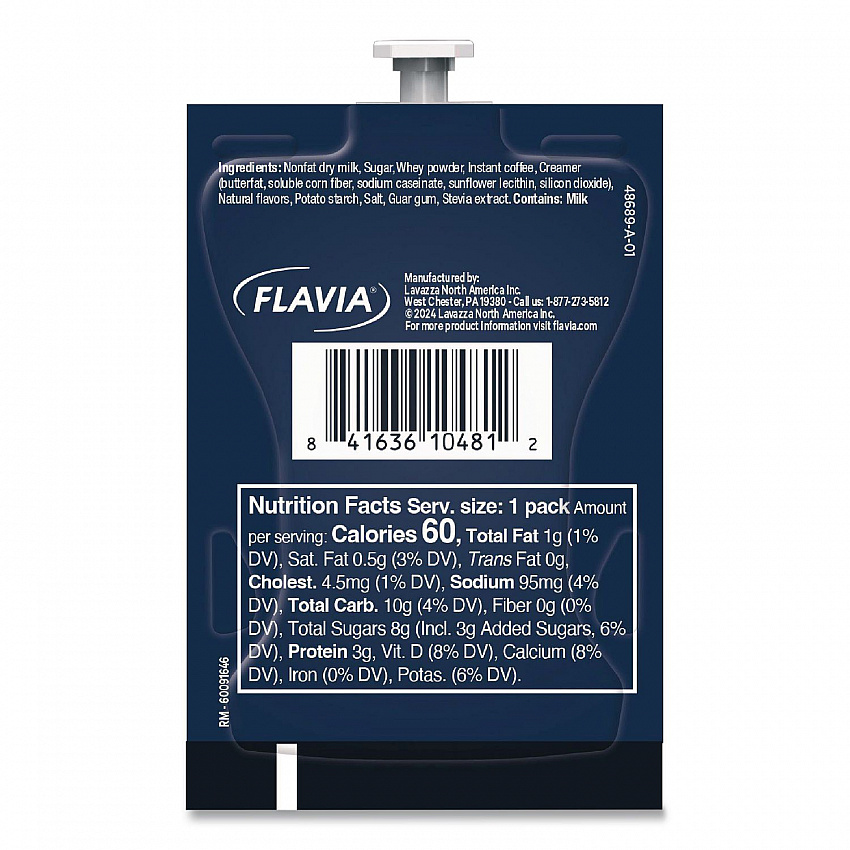 Lavazza Vanilla Latte, 72/Carton (48689)