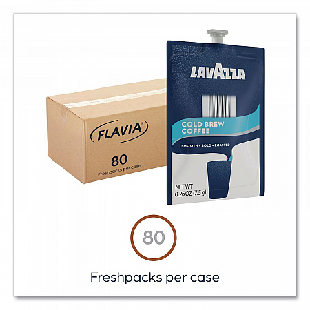 Cold Brew Coffee Freshpack, 80/Carton (48059)