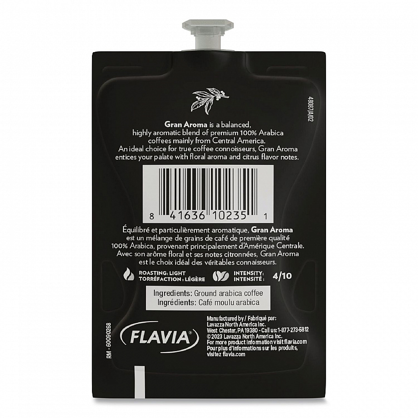 Gran Aroma Coffee Freshpack, 76/Carton (48087)