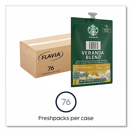 Starbucks Veranda Blend Coffee Freshpack, 76/Carton (48102)