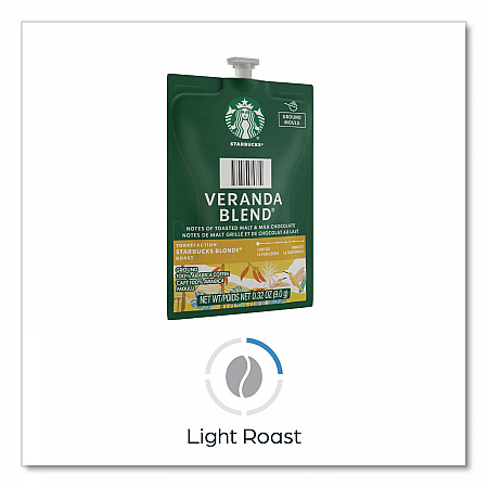 Starbucks Veranda Blend Coffee Freshpack, 76/Carton (48102)