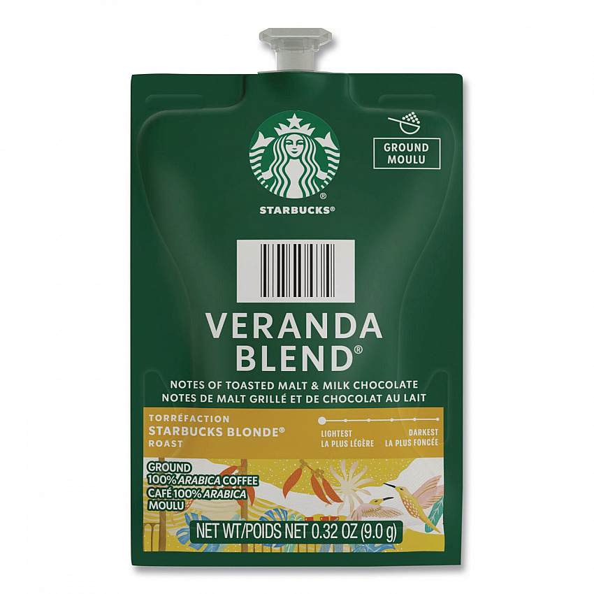 Starbucks Veranda Blend Coffee Freshpack, 76/Carton (48102)