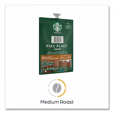 Starbucks Pike Place Roast Coffee Freshpack, 76/Carton (48103)