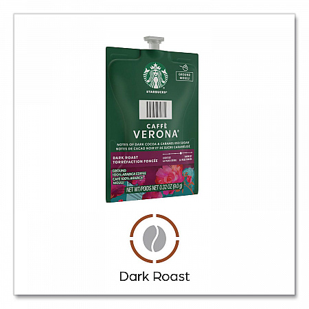 Starbucks Caffe Verona Coffee Freshpack, 76/Carton (48104)