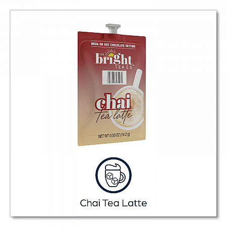 The Bright Tea Co. Chai Tea Latte Freshpack, 72/Carton (48055)