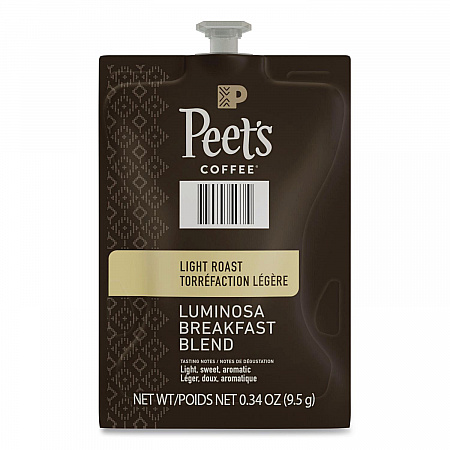 Peet's Coffee Colombia Luminosa, Breakfast Blend, 76/Carton (48037)