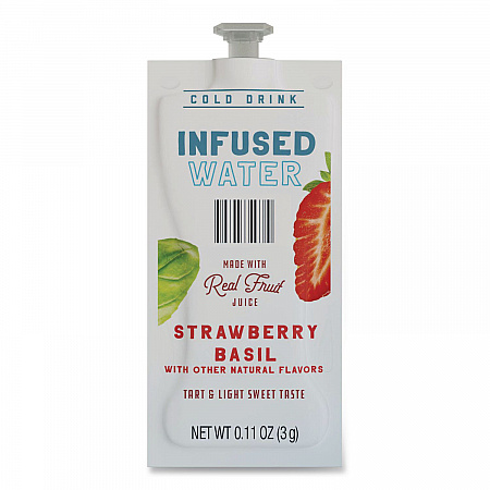 Strawberry Basil Infused Water Freshpack, 100/Carton (48053)