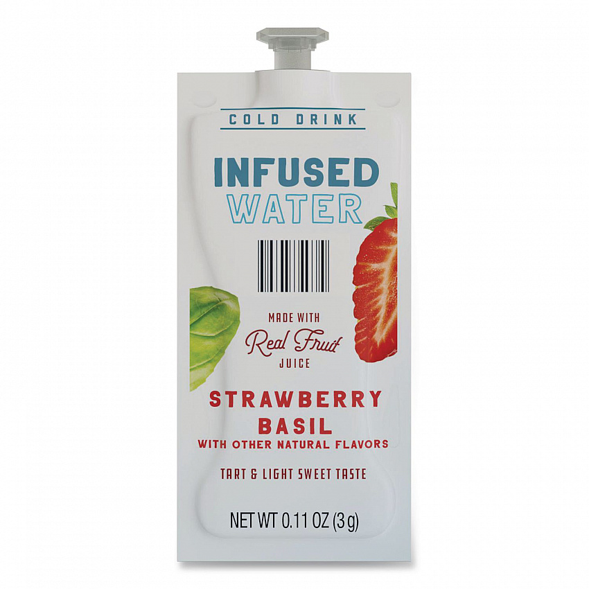 Strawberry Basil Infused Water Freshpack, 100/Carton (48053)