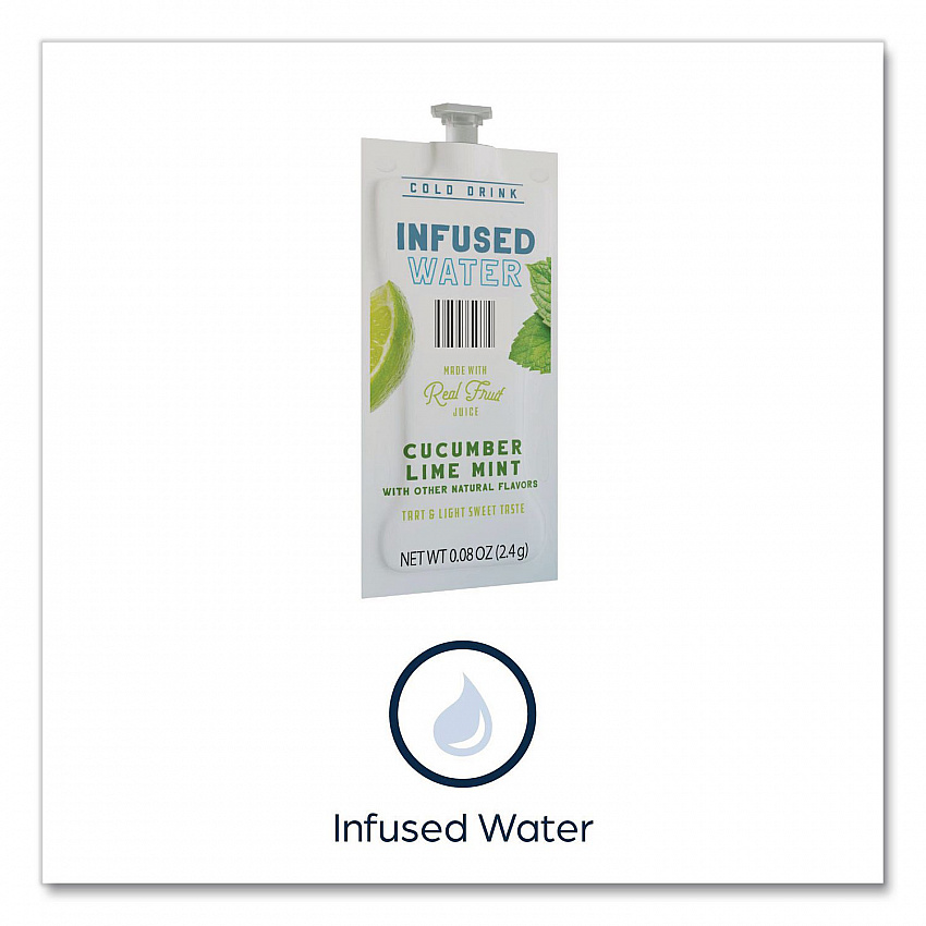 Cucumber Lime Mint Infused Water Freshpack, 100/Carton (48051)