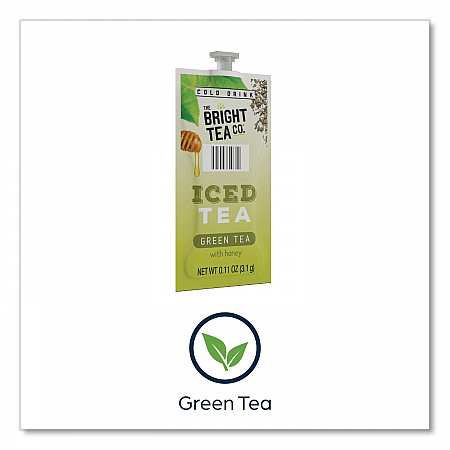 The Bright Tea Co. Iced Green Tea with Honey Freshpack, 100/Carton (48049)