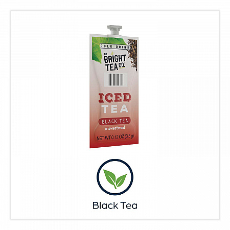 The Bright Tea Co. Unsweetened Iced Black Tea Freshpack, 100/Carton (48047)
