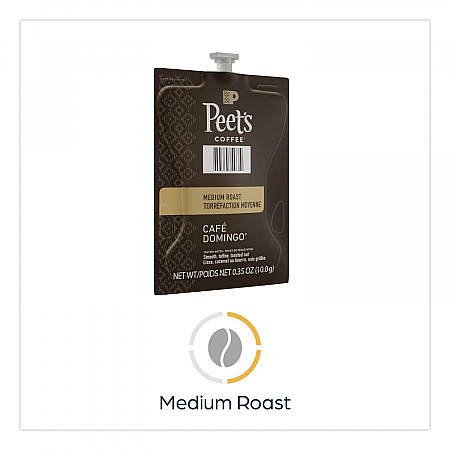 Peet's Coffee Cafe Domingo Freshpack, 76/Carton (48035)
