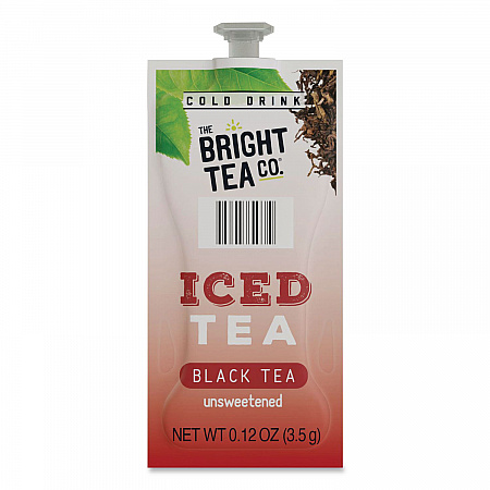 The Bright Tea Co. Unsweetened Iced Black Tea Freshpack, 100/Carton (48047)