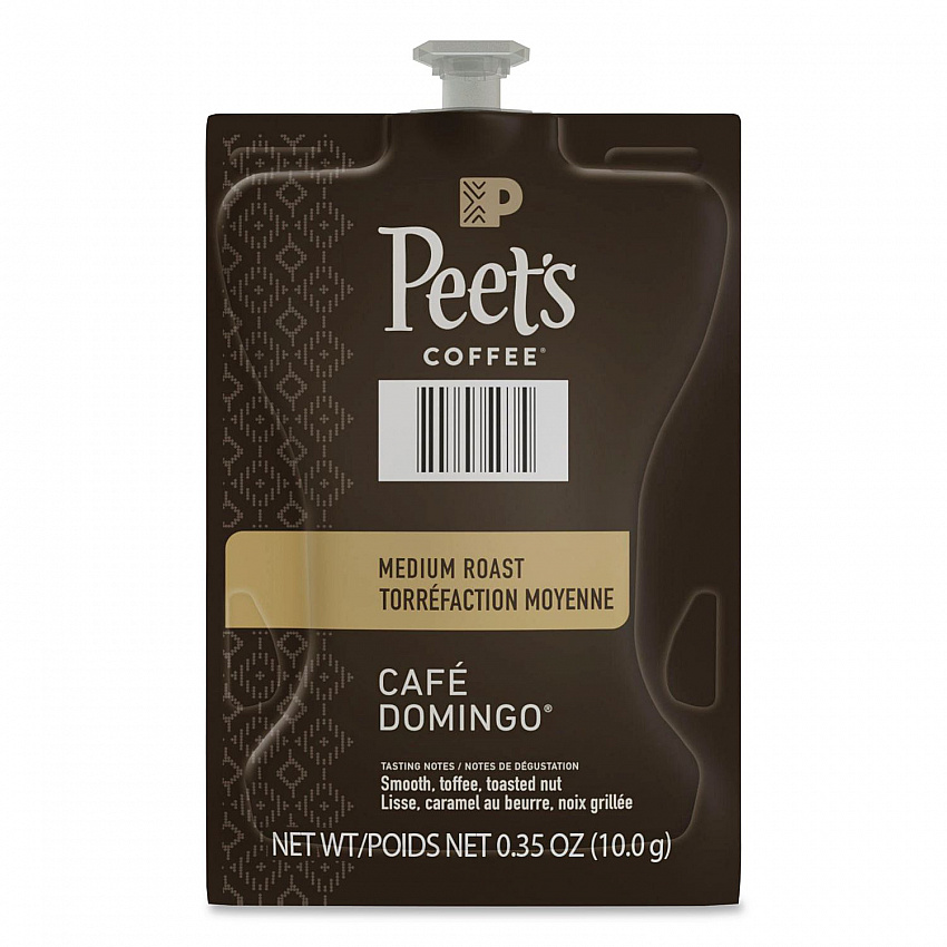 Peet's Coffee Cafe Domingo Freshpack, 76/Carton (48035)