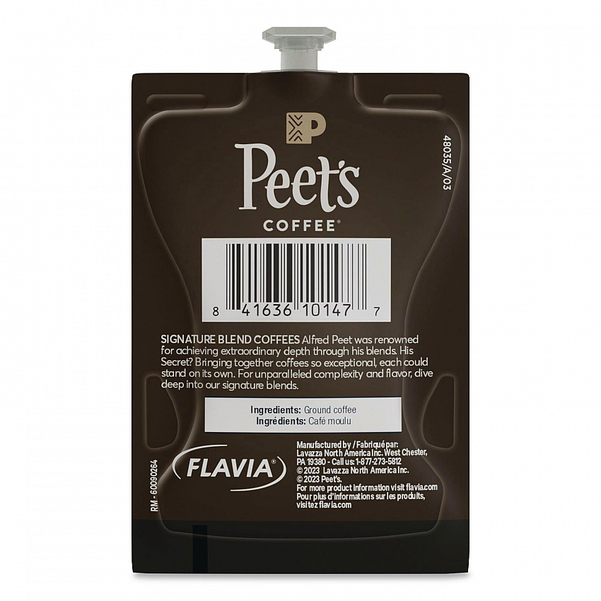Peet's Coffee Cafe Domingo Freshpack, 76/Carton (48035)