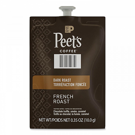 Peet's French Roast Coffee Freshpack, 76/Carton (48036)