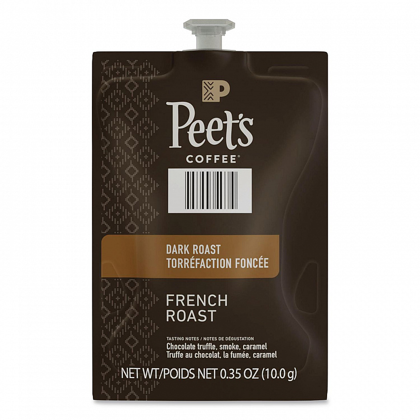 Peet's French Roast Coffee Freshpack, 76/Carton (48036)