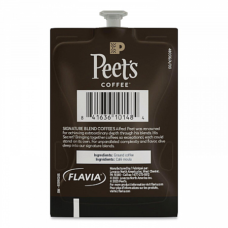 Peet's French Roast Coffee Freshpack, 76/Carton (48036)