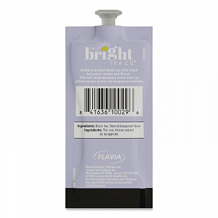 The Bright Tea Co. Earl Grey Black Tea Freshpack, 100/Carton (48026)