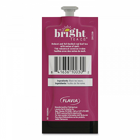 The Bright Tea Co. English Breakfast Black Tea Freshpack, 100/Carton (48027)