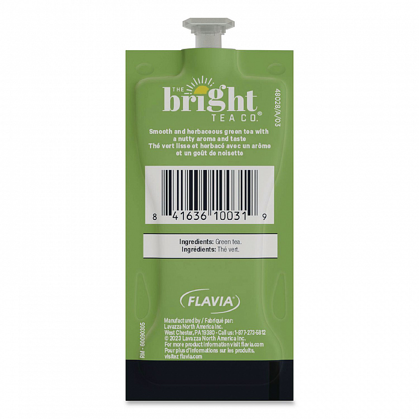 The Bright Tea Co. Select Green Tea Freshpack, 100/Carton (48028)