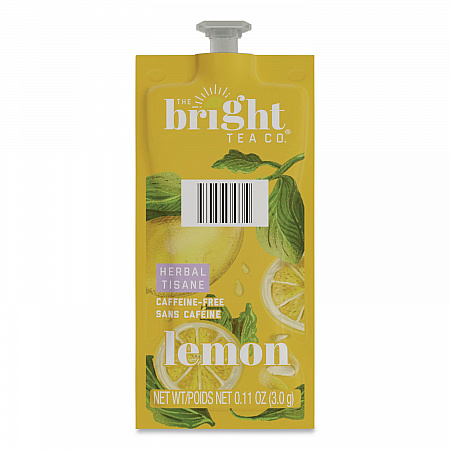 The Bright Tea Co. Lemon Herbal Tea Freshpack, 100/Carton (48022)