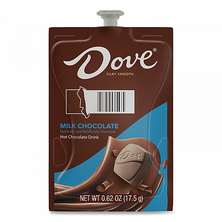 Dove Hot Chocolate Freshpack, Milk Chocolate, 72/Carton (48000)