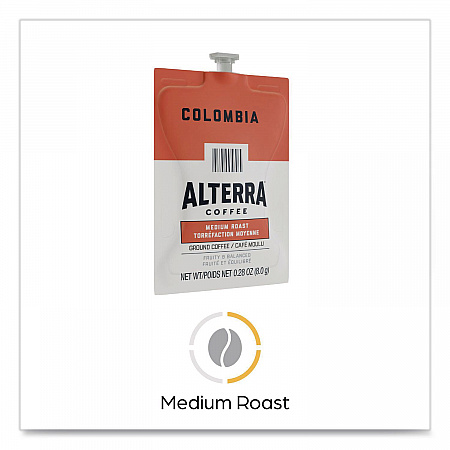 Alterra Columbia Coffee Freshpack, 100/Carton (48006)