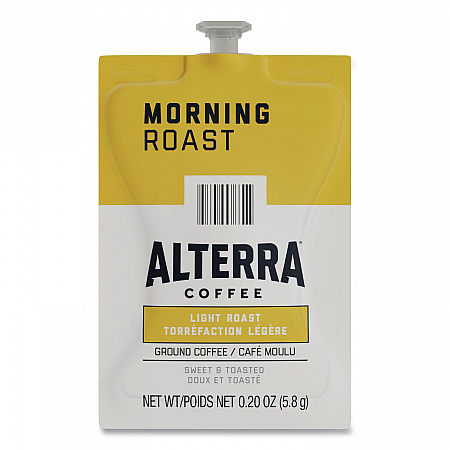 Alterra Morning Roast Coffee Freshpack, 100/Carton (48008)