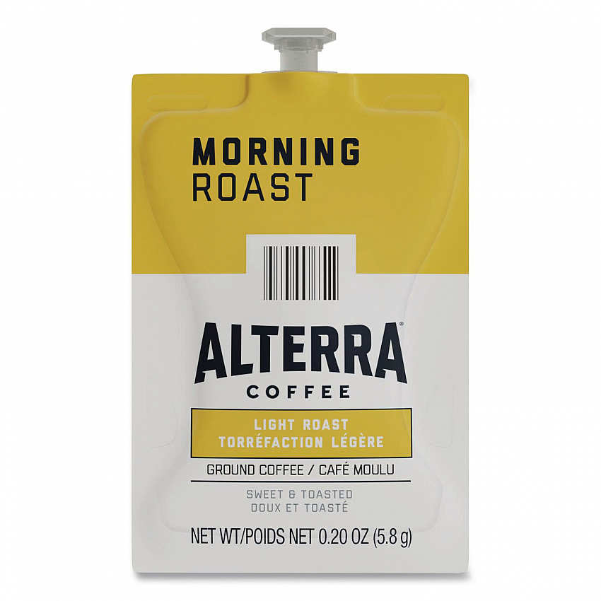 Alterra Morning Roast Coffee Freshpack, 100/Carton (48008)