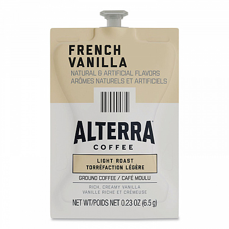 Alterra French Vanilla Coffee Freshpack, 100/Carton (48009)