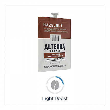 Alterra Hazelnut Coffee Freshpack, 100/Carton (48011)