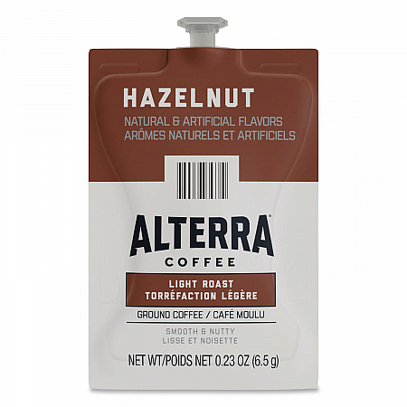Alterra Hazelnut Coffee Freshpack, 100/Carton (48011)