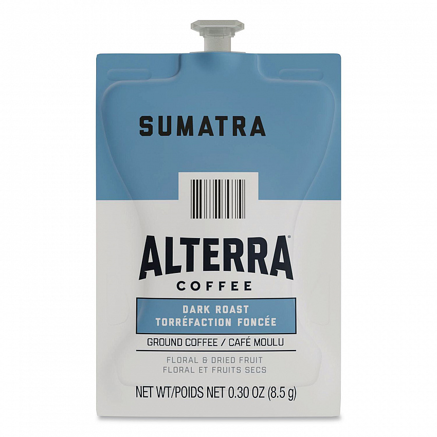 Alterra Sumatra Coffee Freshpack, 100/Carton (48017)