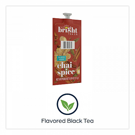 The Bright Tea Co. Chai Spice Black Tea Freshpack, 100/Carton (48021)