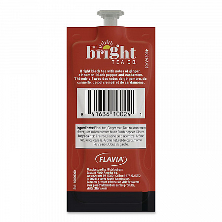 The Bright Tea Co. Chai Spice Black Tea Freshpack, 100/Carton (48021)