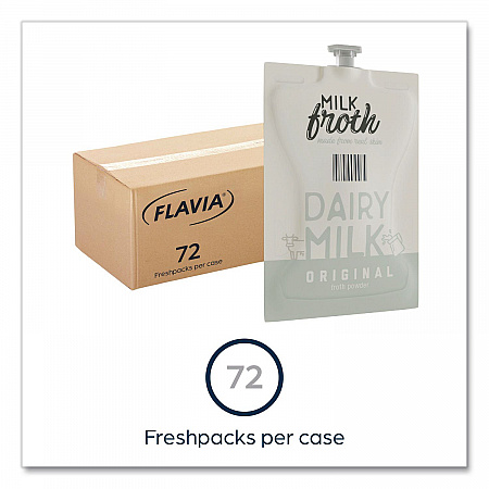 Dairy Milk Froth Powder Freshpack, 0.46 oz Pouch, 72/Carton (48002)