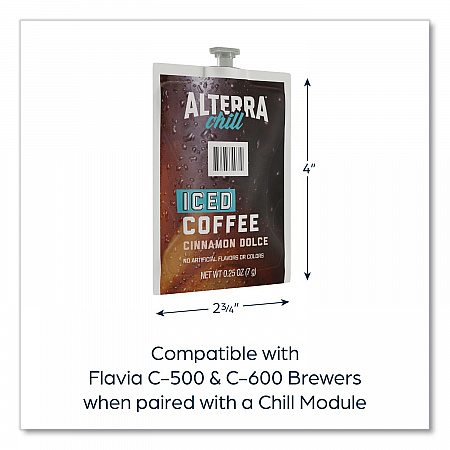Alterra Cinnamon Dolce Iced Coffee Freshpack, 90/Carton (48061)