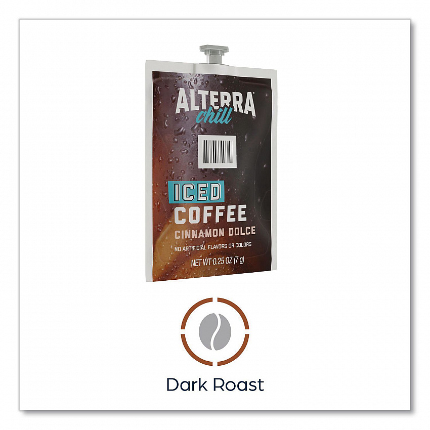 Alterra Cinnamon Dolce Iced Coffee Freshpack, 90/Carton (48061)