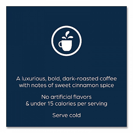 Alterra Cinnamon Dolce Iced Coffee Freshpack, 90/Carton (48061)
