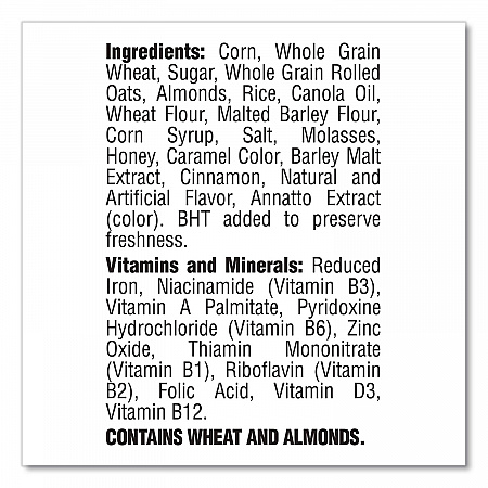 Honey Bunches of Oats with Almonds, 2 Bags/Box, 48 oz Box (22002622)