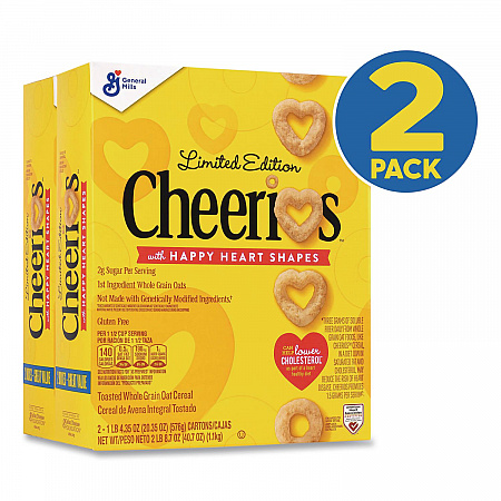 Breakfast Cereal, 2 Bags/Box, 40.7 oz Box (22002623)
