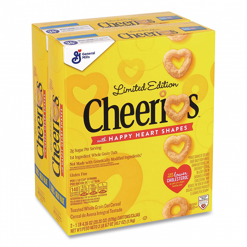 Breakfast Cereal, 2 Bags/Box, 40.7 oz Box (22002623)